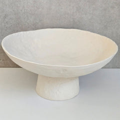 Schaal Ota crème keramiek Light & Living met ronde vorm