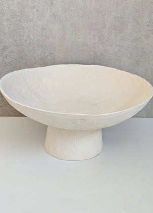 Schaal Ota crème keramiek Light & Living met ronde vorm 