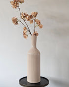 Aardewerk Vaas Conic M Beige