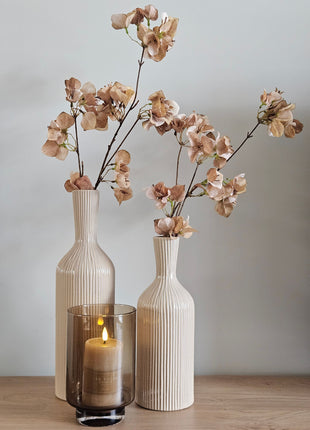 Aardewerk Vaas Conic M Beige