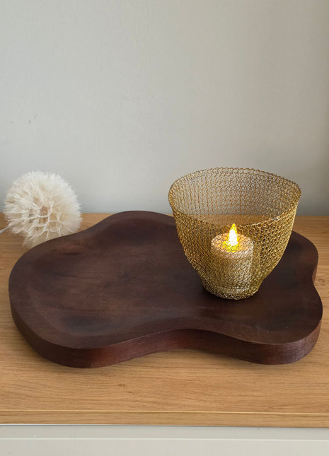 Dienblad Santos Walnut - S