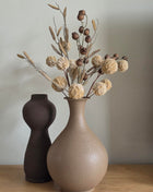 Halsvaas Taupe Bruin Faris - 35cm