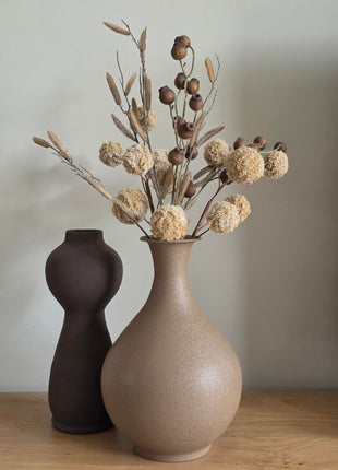 Halsvaas Taupe Bruin Faris - 35cm