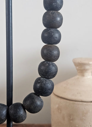 Kralenketting Antique Zwart
