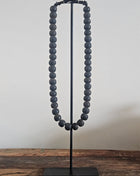 Kralenketting Antique Zwart