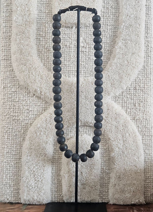 Kralenketting Antique Zwart