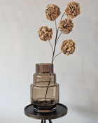 Kunstbloem Pompom Goud Bruin