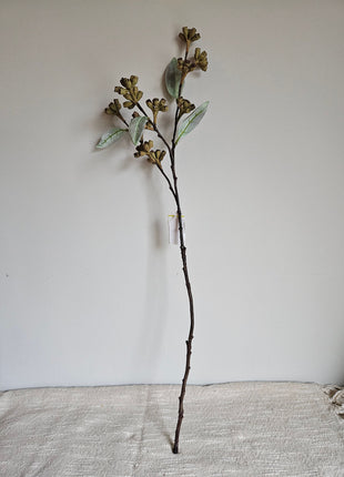 Kunstplant eucalyptus groen met karakteristieke bladeren hoogte 66 cm