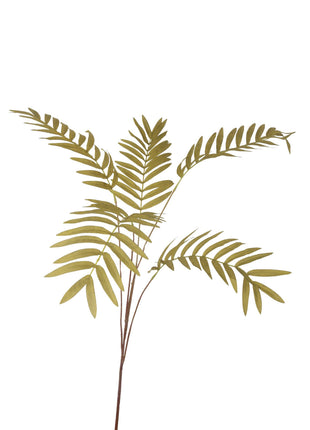 Kunstvarentak Fern Spray Groen met een hoogte van 118cm. De bladeren ogen realistisch en natuurlijk groen.