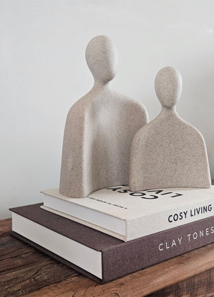 Light & Living Ornament HEAD Zand - Set L + M