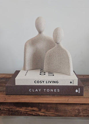 Light & Living Ornament HEAD Zand - Set L + M