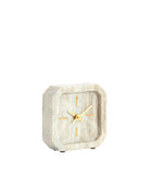 Light & Living Klok PABLIA Marmer Zand Grijs
