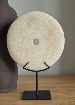 Marmeren Ornament Nature Op Standaard - S