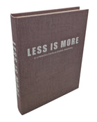 Opbergboek Koffietafel Less is More