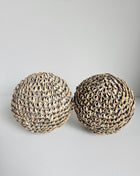 Schelpenbol decoratie naturel Ø 7 cm