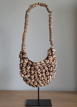Schelpentas Ornament Op Standaaard
