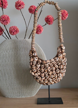 Schelpentas Ornament Op Standaaard
