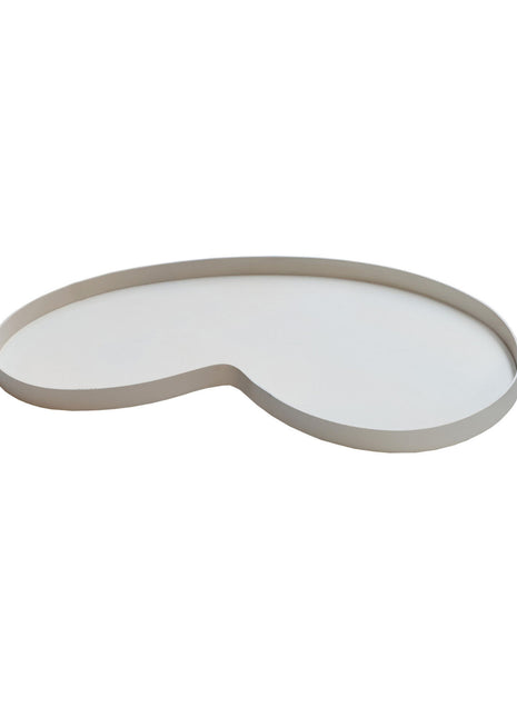 Chamada Decoratief dienblad leren tray rond Lauren beige XL » CHE Interiors Chamada Decoratief dienblad leren tray rond Lauren beige XL » CHE Interiors