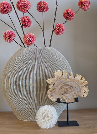 Versteend Hout Op Standaard