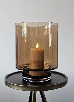 Windlicht Dune Taupe M