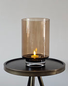 Windlicht Dune Taupe S